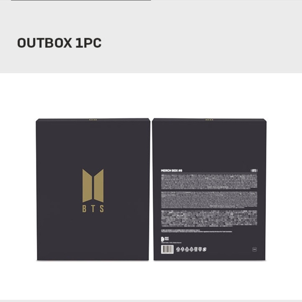 BTS ARMY Merch Box #8 – Display Only / Complete Full Set